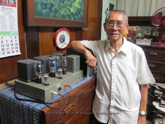 Doc Amado with Tube Amp 1